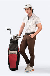 GOLF PANTS BROWN